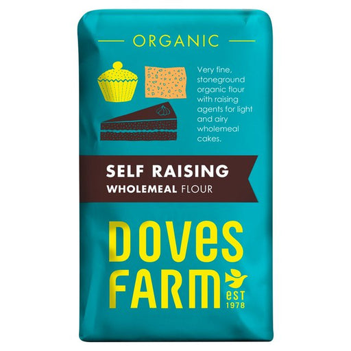 Doves Farm Organic Self Raising Wholemeal Flour 1kg Botiga