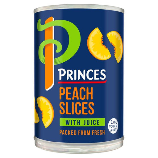 Princes Peach Slices In Juice 410g Botiga