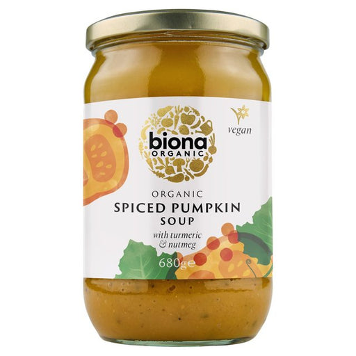 Biona Organic Spiced Pumpkin Soup 680g Botiga