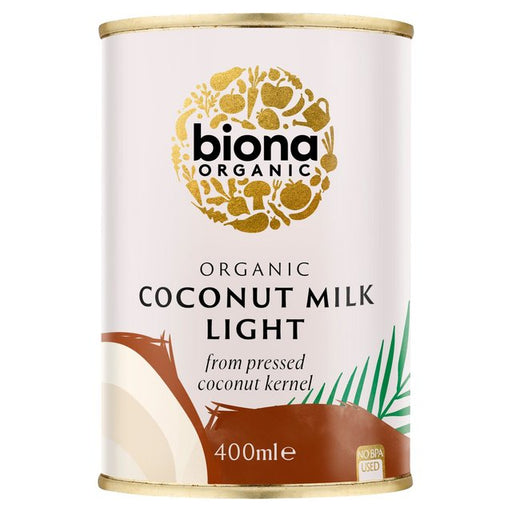 Biona Organic Coconut Milk Light (9% Fat) 400ml Botiga