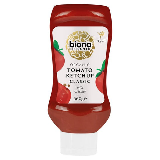 Biona Organic Tomato Ketchup Squeezy Bottle 560g Botiga