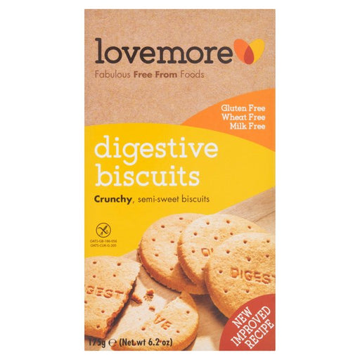 Lovemore Free From Digestive Biscuits 175g Botiga