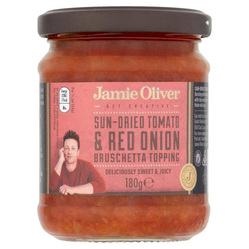 Jamie Oliver Tomato & Red Onion Bruschetta Topping 180g Botiga