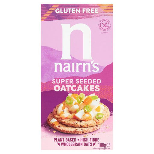 Nairn's Gluten Free Super Seeded Oatcakes 180g Botiga