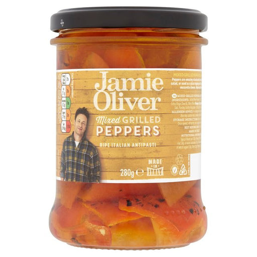 Jamie Oliver Grilled Peppers Antipasti 280g Botiga