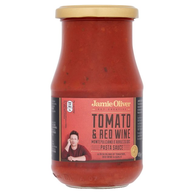 Jamie Oliver Tomato & Italian Red Wine Sauce for Bolognese 400g Botiga