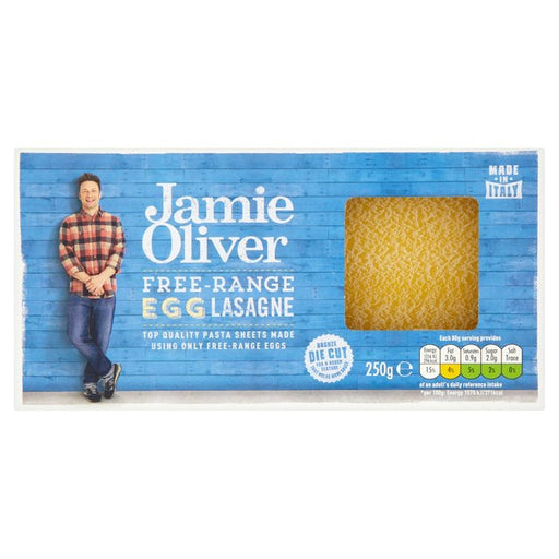 Jamie Oliver Free-Range Egg Lasagne Sheets 250g Botiga