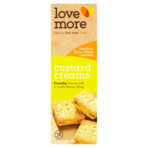 Lovemore Free From Custard Creams 110g Botiga