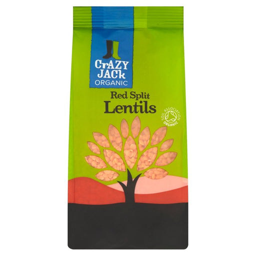 Crazy Jack Organic Red Split Lentils 250g Botiga