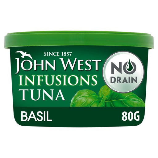 John West Infusions Tuna Basil 80g Botiga