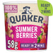 Quaker Oat So Simple Summer Berries Porridge Cereal Pot 58g Botiga