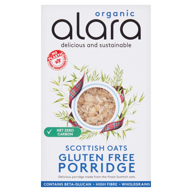 Alara Organic Scottish Oats Gluten Free Porridge 500g Botiga