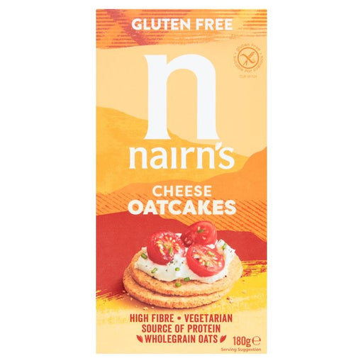 Nairn's Gluten Free Cheese Oatcakes 180g Botiga