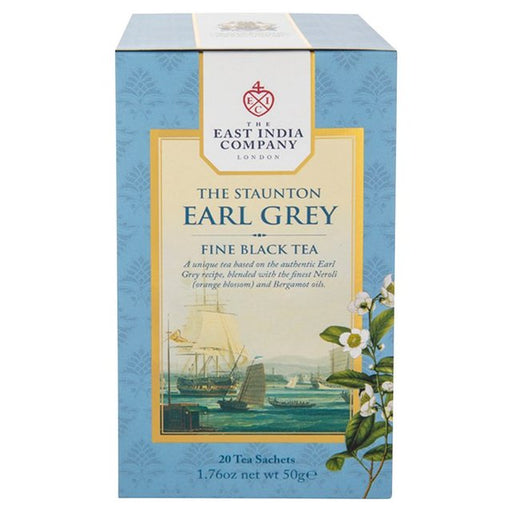 The East India Company Staunton Earl Grey Tea Sachets 20 per pack Botiga