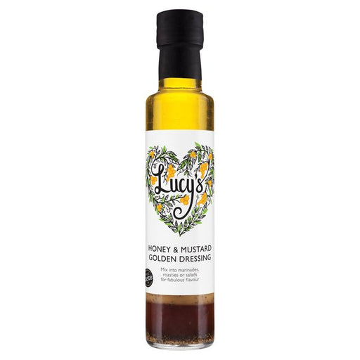 Lucys Dressings Honey & Mustard Golden Dressing 250ml Botiga