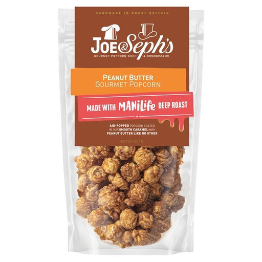 Joe & Seph's Caramel & Peanut Butter Popcorn 75g Botiga