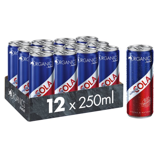 What are the ingredients of ORGANICS Simply Cola by Red Bull?